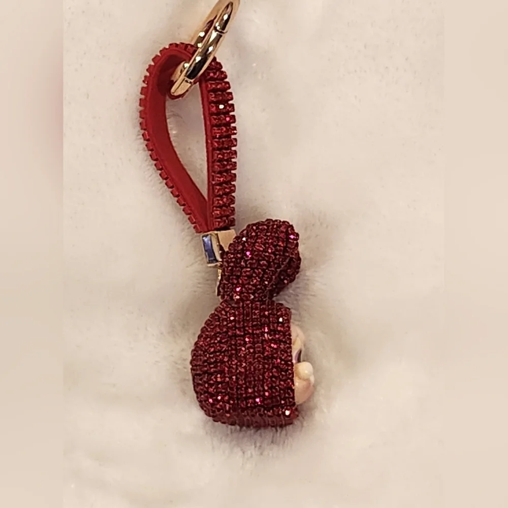 Crybaby Cute Red Bling Keychain Bag Charm